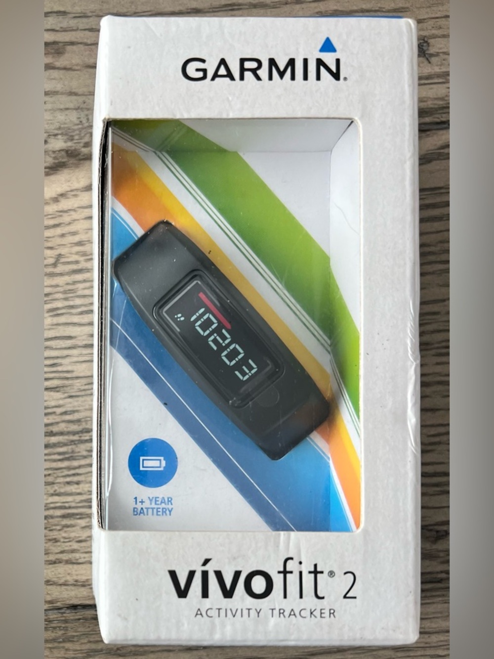 Garmin vívofit 2 Black Activity Tracker. NEW IN BOX.